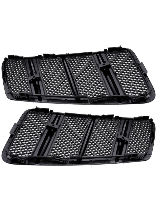 KISSUN 1668800105 1668800205 Pair Front Hood Vent Air Grille Cover Fit for Mercedes Benz W166 ML GL Class GL350 GL450 ML350 2012-2015 Hood Air Vent Grille Left and Right Side - Image 3